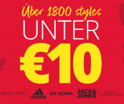 &Uuml;ber 1800 Artikel u.a. von Adidas, Jack & Jones, Diesel, Levis... unter 10 Euro im MandMDirect Shop