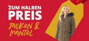 &Uuml;ber 600 Jacken und M&auml;ntel f&uuml;r Damen, Herren und Kinder zum halben Preis im MandMDirect Shop
