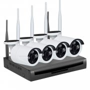 &Uuml;berwachungskamerasystem, Wireless Surveillance Video Kit, EMAX-Kit, 720P * f&uuml;r 179&euro;