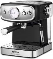 Ufesa CE7244 Brescia Espresso- und Cappuccino-Kaffeemaschine mit Milchaufsch&auml;umer