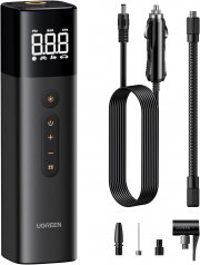 UGREEN Elektrischer 12 V Kompressor 0.2-10.3bar mit Digital LED Anzeige und LED Licht