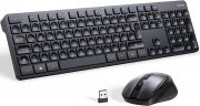 UGREEN kabelloses Maus Tastatur Set mit 2.4G USB Funk Empf&auml;nger