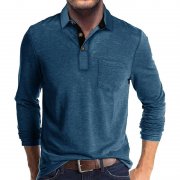 UHouse Poloshirt f&uuml;r Herren (Langarm) f&uuml;r 19,99&euro;