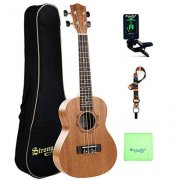Ukulele aus Mahagoni inkl. Tasche + elektronischer Tuner in versch. Gr&ouml;&szlig;en ab 30,10&euro; (statt 43&euro;)
