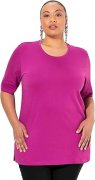 Ulla Popken T-Shirt f&uuml;r Damen (&Uuml;bergr&ouml;&szlig;e) f&uuml;r nur 11,19&euro;