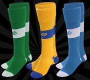 Umbro Teamwear Fussball Stutzen in verschiedenen Farben je das Paar 0,50 Euro + 3,95 Euro Versand