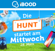 Unbedingt vormerken: Morgen startet bei iBood die HUNT mit fetten Rabatten von bis zu 80%