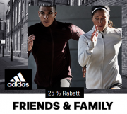 Unbedingt vormerken! Nur morgen gibts bei adidas 25% Rabatt auf sagenhafte 5351 Artikel! 