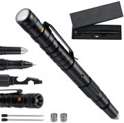 UNIQUEBELLA Tactical Pen Taktischer Multifunktion Stift