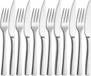Unokit 12-teiliges Steakbesteck Set
