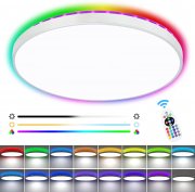 URing RGB LED Deckenleuchte mit Fernbedienung