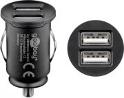 USB-Auto-Ladeger&auml;t mit 2 Ports f&uuml;r 2,50&euro;