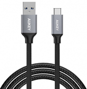 USB-C Kabel auf USB 3.0 mit Nylon-Aluminiumgeh&auml;use von Aukey nur 3,99 Euro inkl. Versand