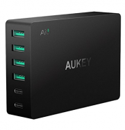 USB-C Ladeger&auml;t mit 6 USB-Ports von Aukey mit Gutscheincode nur 12,99 Euro inkl. Versand
