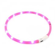 USB Silikon LED Light Halsband f&uuml;r Hunde, Katzen & Haustiere (in 7 Farben erh&auml;ltlich)