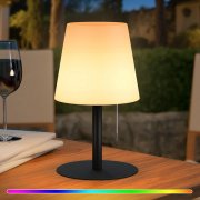uuffoo Outdoor LED Akku Tischlampe Waterproof Warmwei&szlig; & RGB