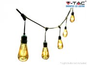 V-tac VT-713 Lichterkette | spritzwassergesch&uuml;tzt | 15 Meter lang nur 35,90&euro; statt 49,97&euro;
