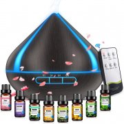 VAAGHANM 500ml Automa-Diffuser mit 8 &Auml;therische &Ouml;le