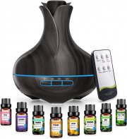 VAAGHANM 600 ML Aroma Diffuser mit Fernbedienung inkl. 8 &Auml;therische &Ouml;le