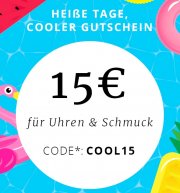 VALMANO &euro; 15,&ndash; Rabatt auf Uhren und Schmuck