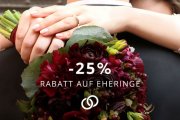 Valmano &ndash; 25% Rabatt auf Eheringe
