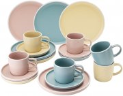Van Well Skandi Lina 18-teiliges Kaffee-Service f&uuml;r 6 Personen