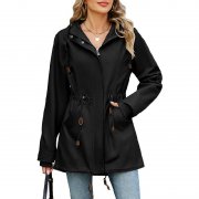 Vancavoo leichte Damen-Herbstjacke mit Kapuze f&uuml;r 36,99&euro;