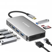 VANMASS USB C Hub 9 in 1 mit 4 VR Chips USB-C Port 90W PD 4K HDMI Ausgang f&uuml;r 49,29&euro;