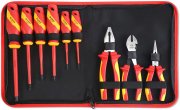 VANPO 9-teiliges Professional VDE Zangen- und Schraubenzieher Set