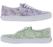 VANS ERA Sneaker Canvas-Schuhe f&uuml;r Damen und Herren mit Paisley-Muster