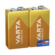 VARTA 9V-Blockbatterien (2er-Pack) f&uuml;r 2,28&euro;