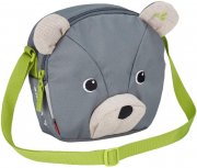 VAUDE Brummel, Umh&auml;ngetasche in Grizzly-Optik Kinder-Rucksack, 19 cm