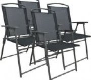 VCM Set Gartenstuhl St&uuml;hle Stuhl Metall Textilene klappbar f&uuml;r 59,99&euro; statt 74,50&euro;