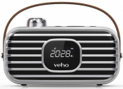 Veho MD-2 Retro Bluetooth Lautsprecher mit DAB- und UKW-Radio