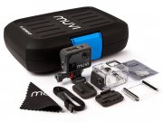 Veho Muvi KX1 4K-Action-Kamera mit Zubeh&ouml;r