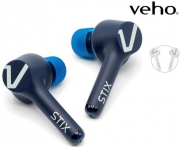 Veho STIX True Wireless In-Ear-Ohrh&ouml;rer mit Ladecase