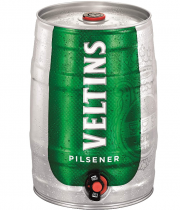 VELTINS Pilsener 1 x 5 l Partyfass