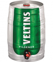 VELTINS Pilsener 1 x 5 Liter Partyfass
