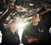 GRATIS Auto Check inkl. Achs- und Spurvermessung bei Autowerkstatt Verg&ouml;lst