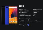 VERNEE MIX 2 4GB RAM 64GB ROM f&uuml;r &euro;89.99