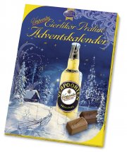 Verpoorten Wintertraum Adventskalender mit Eierlik&ouml;r-Pralin&eacute;s, Vollmilch- und Zartbitter-Schokolade