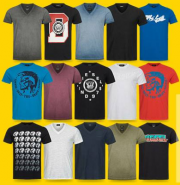 Verschiedene Diesel T-Shirts 100% Baumwolle bei SportSpar f&uuml;r 23,94 Euro