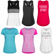 Verschiedene Slazenger Damen Fitness Shirts