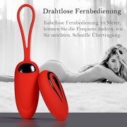 Vibrator Ei und Liebeskugeln von Louviva mit Fernbedienung und 12 Modis nur 12,69&euro; statt 25,69&euro;