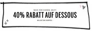 Victorias Secret 40% Rabatt auf Dessous
