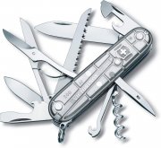 Victorinox Huntsman SilverTech Schweizer Multitool Taschenmesser mit 15 Funktionen