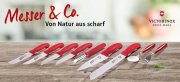Victorinox Messer: 4 Gem&uuml;semesser 10,88&euro; + 1 Tomatenmesser gratis + Gratis Versand