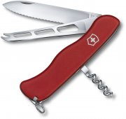 Victorinox Schweizer-K&auml;se-Messer 0.8833.W Klappmesser mit 6 Funktionen