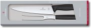 Victorinox Swiss Classic Tranchier-Set Schwarz 2-teilig
