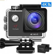 Victure Action Kamera 4K mit gro&szlig;em Zubeh&ouml;rset f&uuml;r 48,99&euro;. 30% Gutscheincode SUCQLCCP